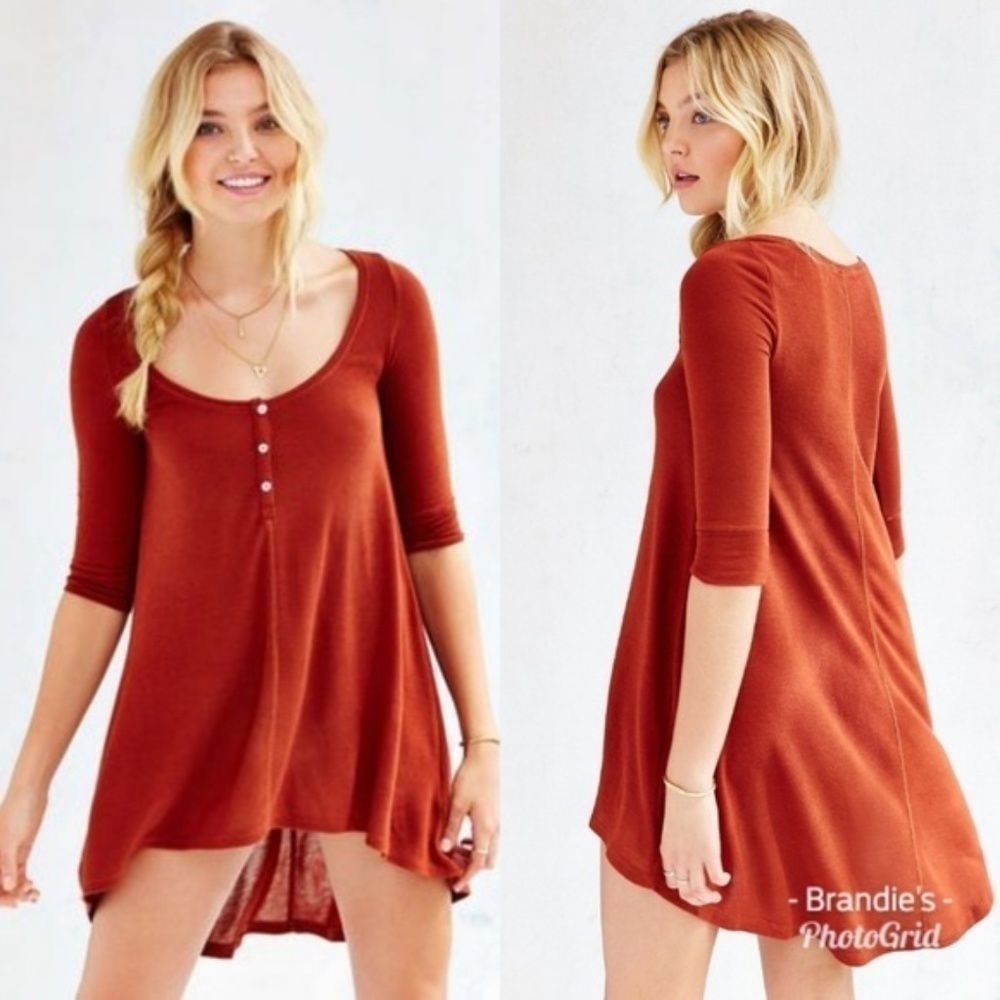UO Ecote Hummingbird Henley Top